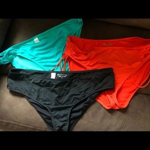 Athleta swim bottoms in XL